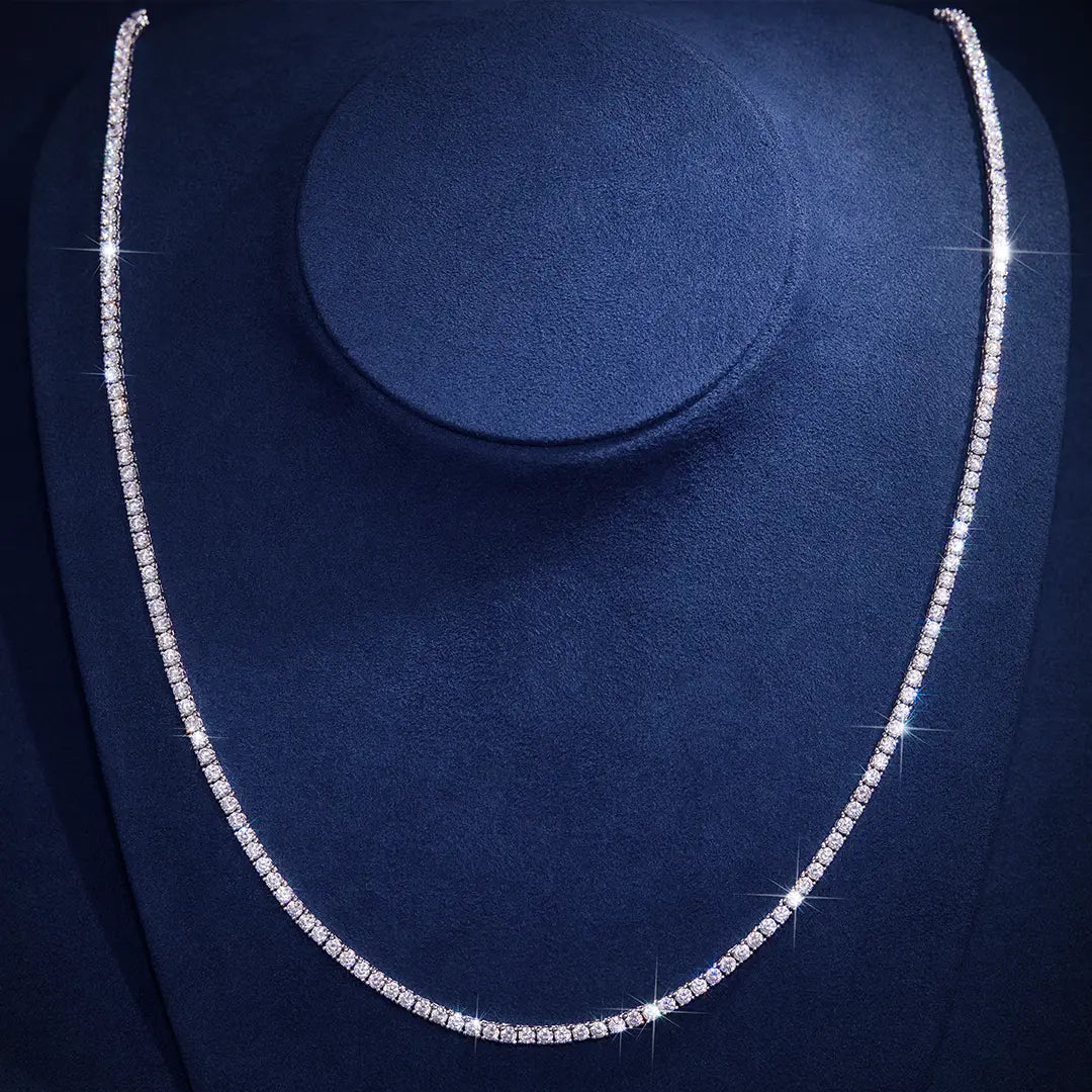 Stainless Steel CZ Stone Tennis Chain