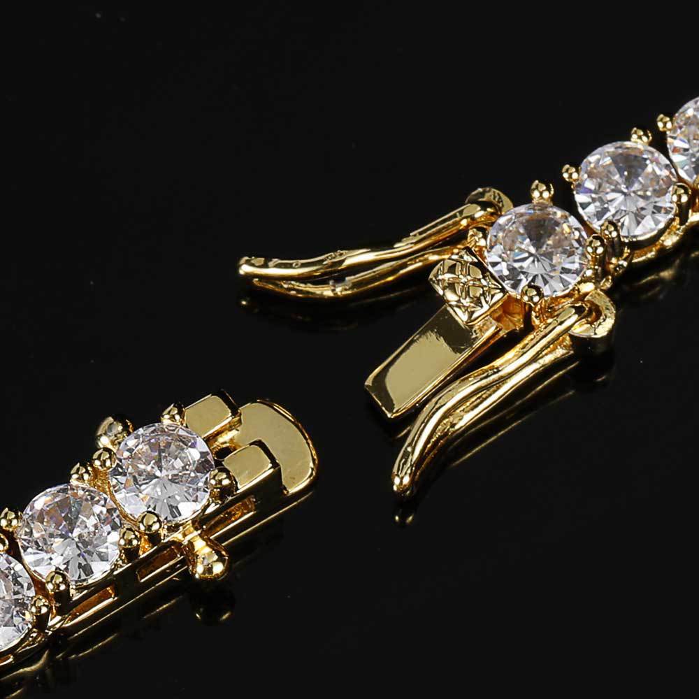 5mm Iced Out Bling Tennis Bracelets