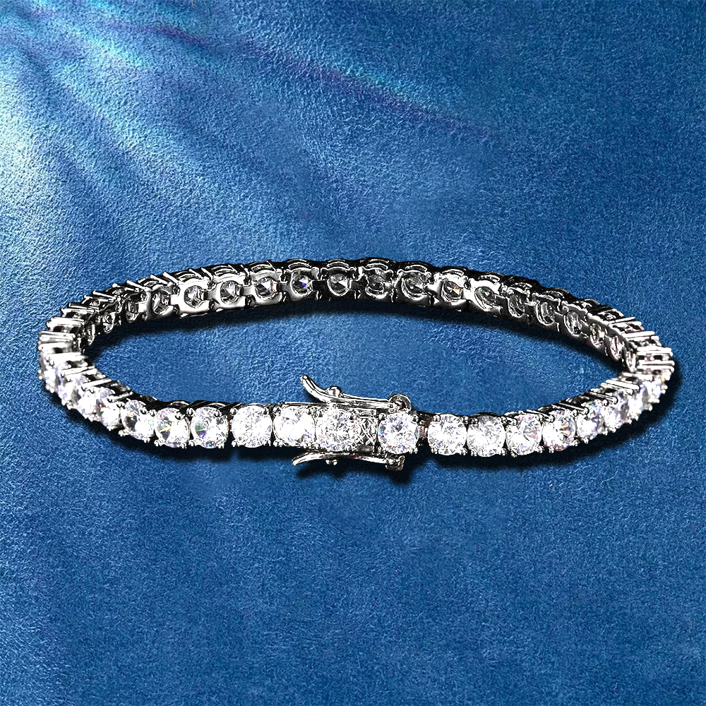 5mm Iced Out Bling Tennis Bracelets