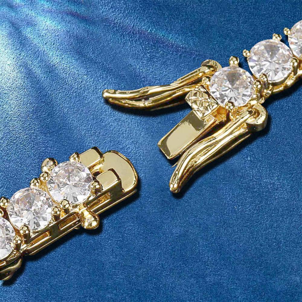 5mm Iced Out Bling Tennis Bracelets