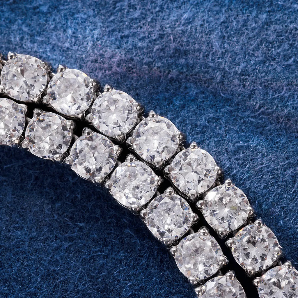 Stainless Steel CZ Stone Tennis Chain