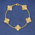 Gold Clover Bracelet