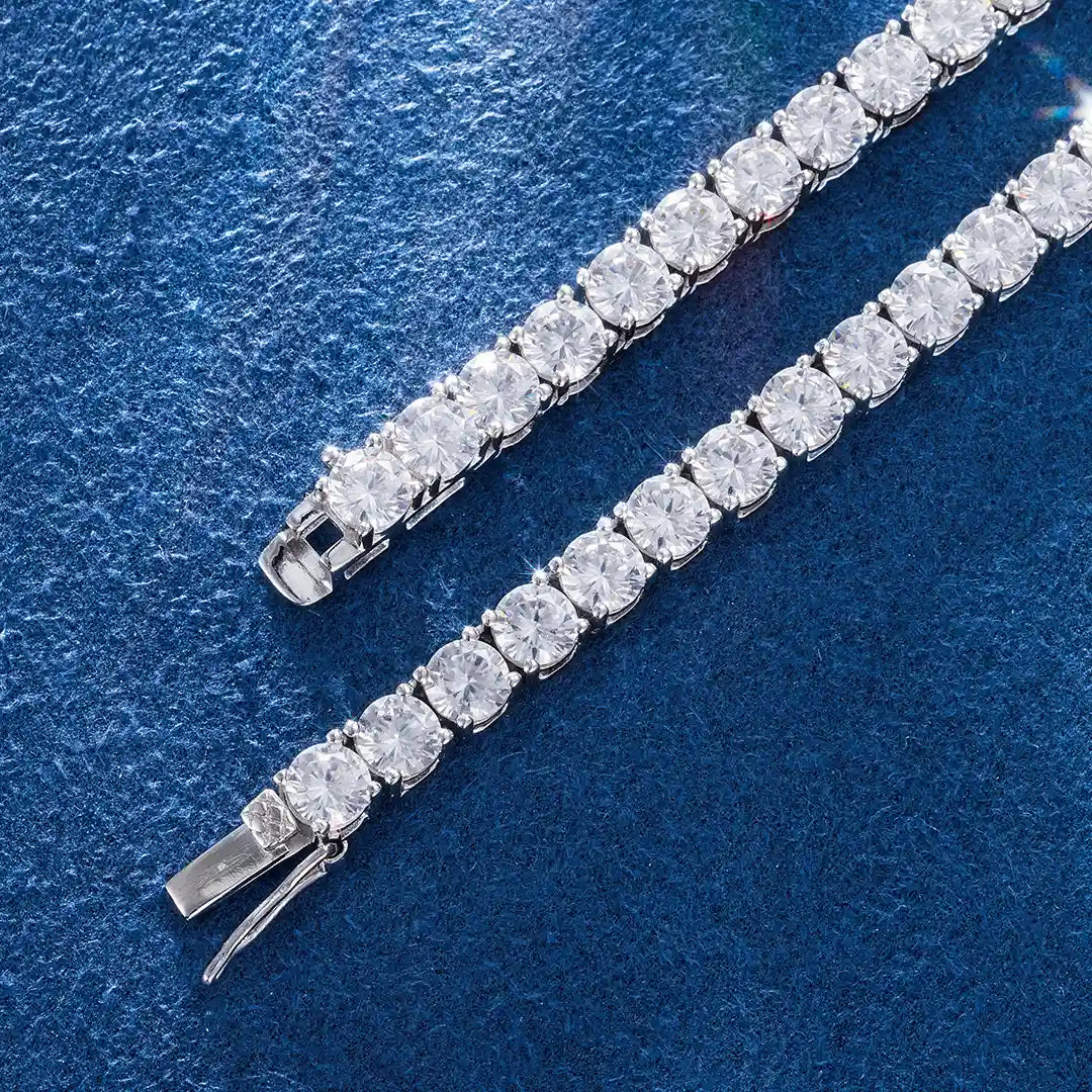 S925 CZ Stone 5mm Tennis Chain