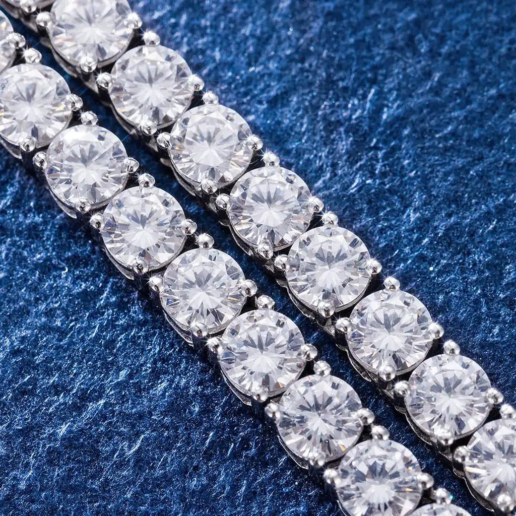 S925 CZ Stone 5mm Tennis Chain