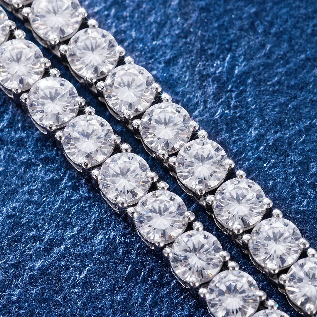 S925 CZ Stone 5mm Tennis Chain