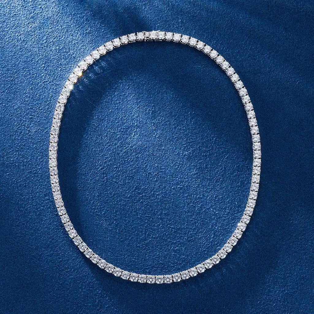 S925 CZ Stone 5mm Tennis Chain