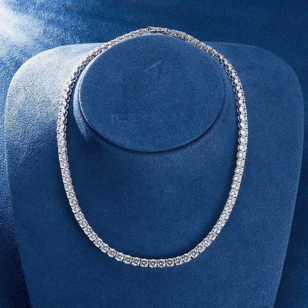 S925 CZ Stone 5mm Tennis Chain
