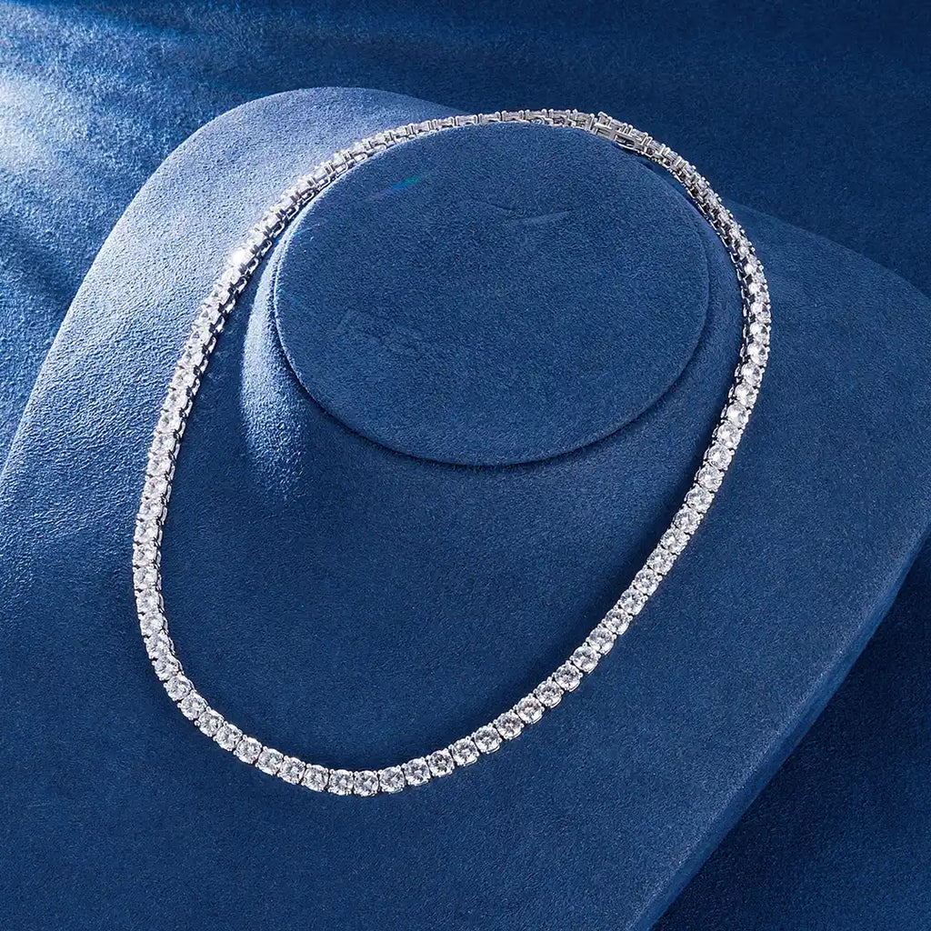 S925 CZ Stone 5mm Tennis Chain