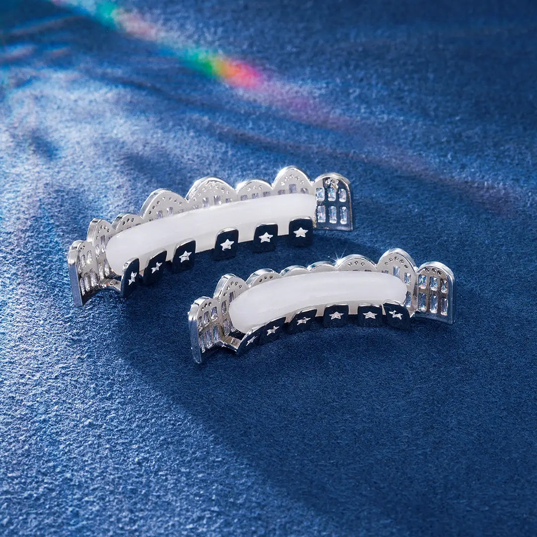 Pre-made Baguette Cut Grillz